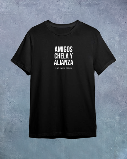AMIGOS, CHELA Y ALIANZA